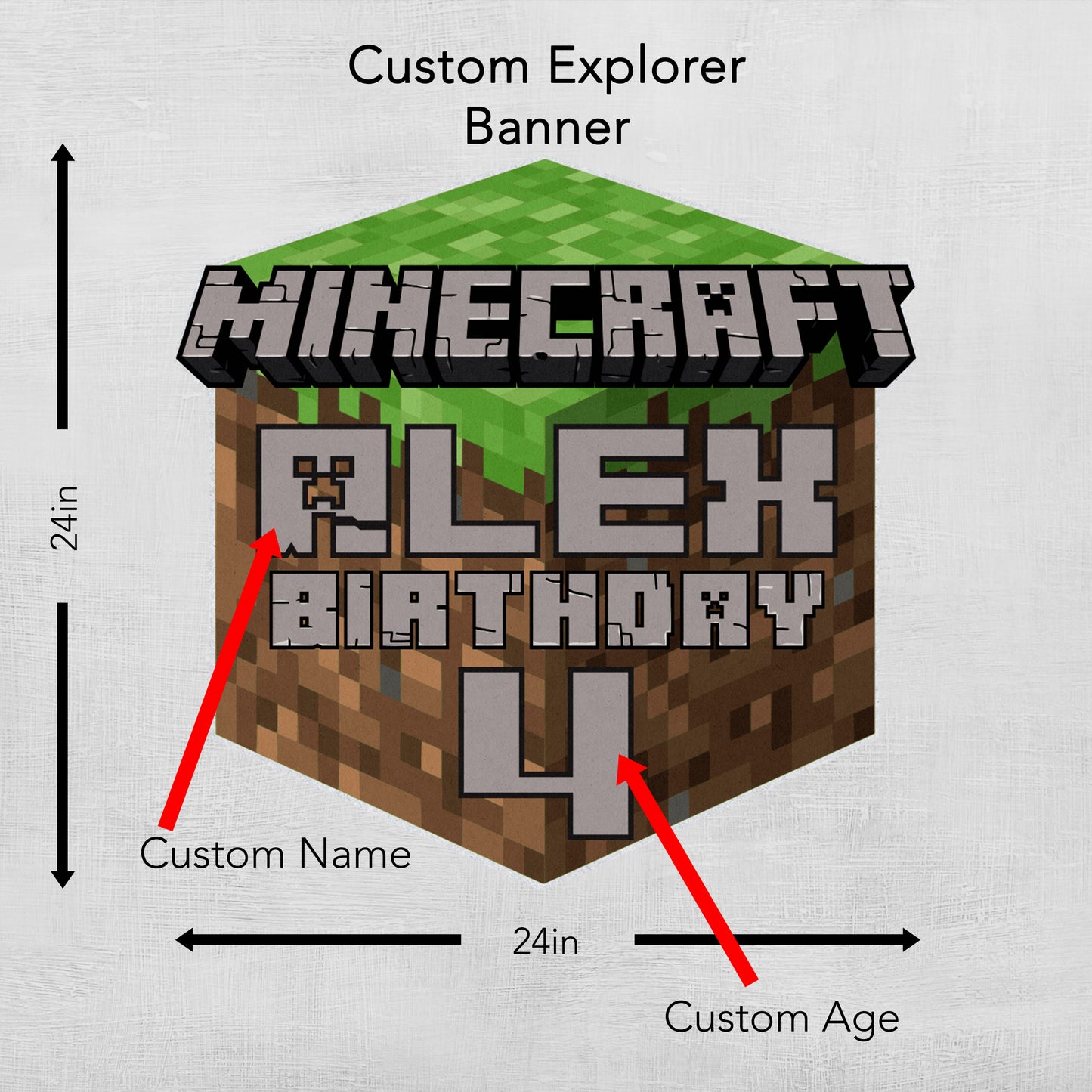 Minecraft Board Cutouts